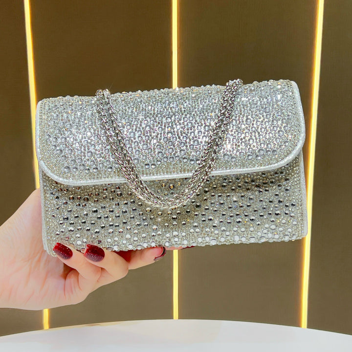 Rhinestone-besetzte Abend-Clutch