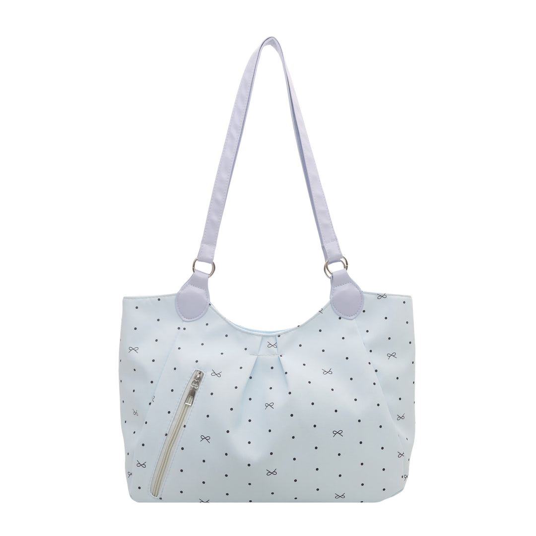 Stilvolle Polka Dot Schulter Tragetasche