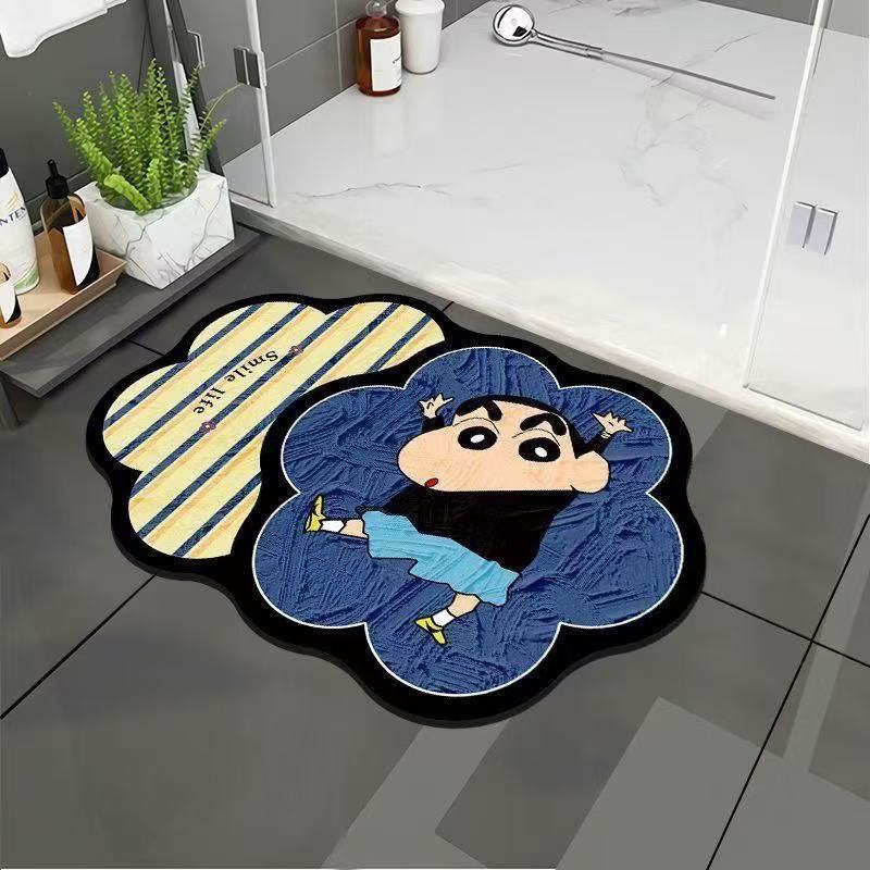 Cartoon-Thema Plush-Badmatte