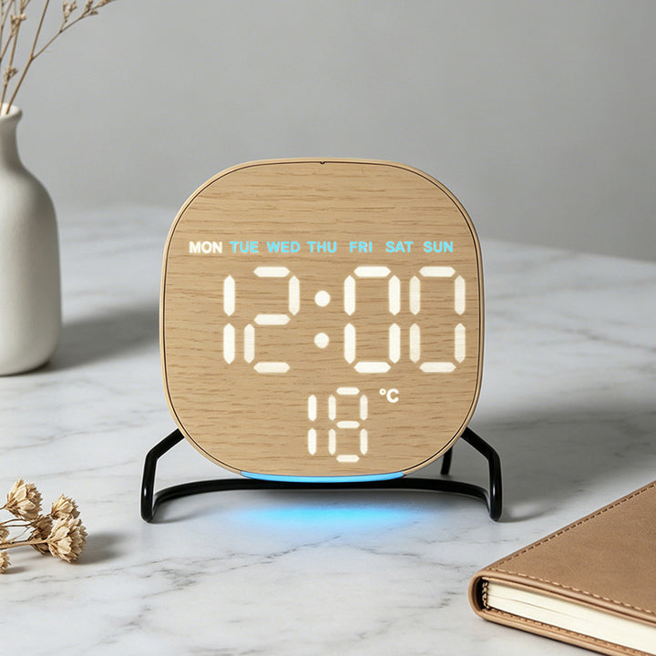 Digitaler Multifunktionswecker mit LED-Anzeige Karnz