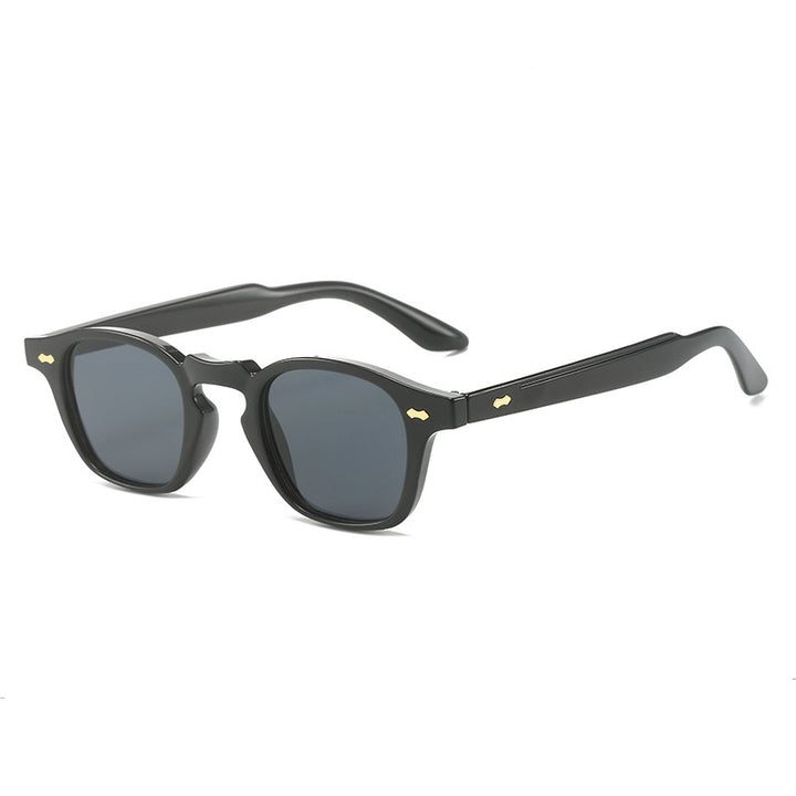 Vintage-inspirierte elegante quadratische Sonnenbrille Karnz