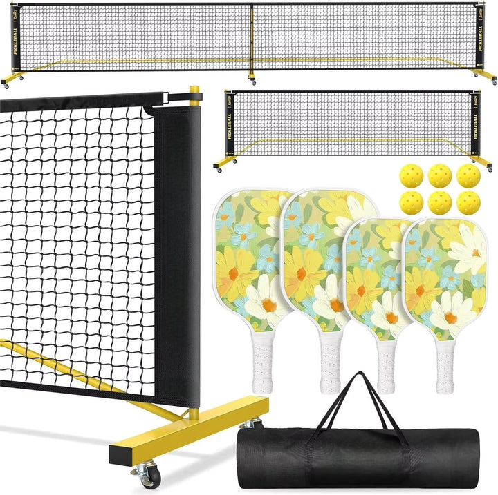 Verstellbares Pickleball-Netzsystem Karnz