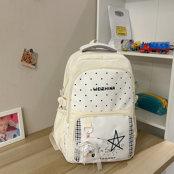 Trendige gepunktete Rucksack Karnz 1791204846
