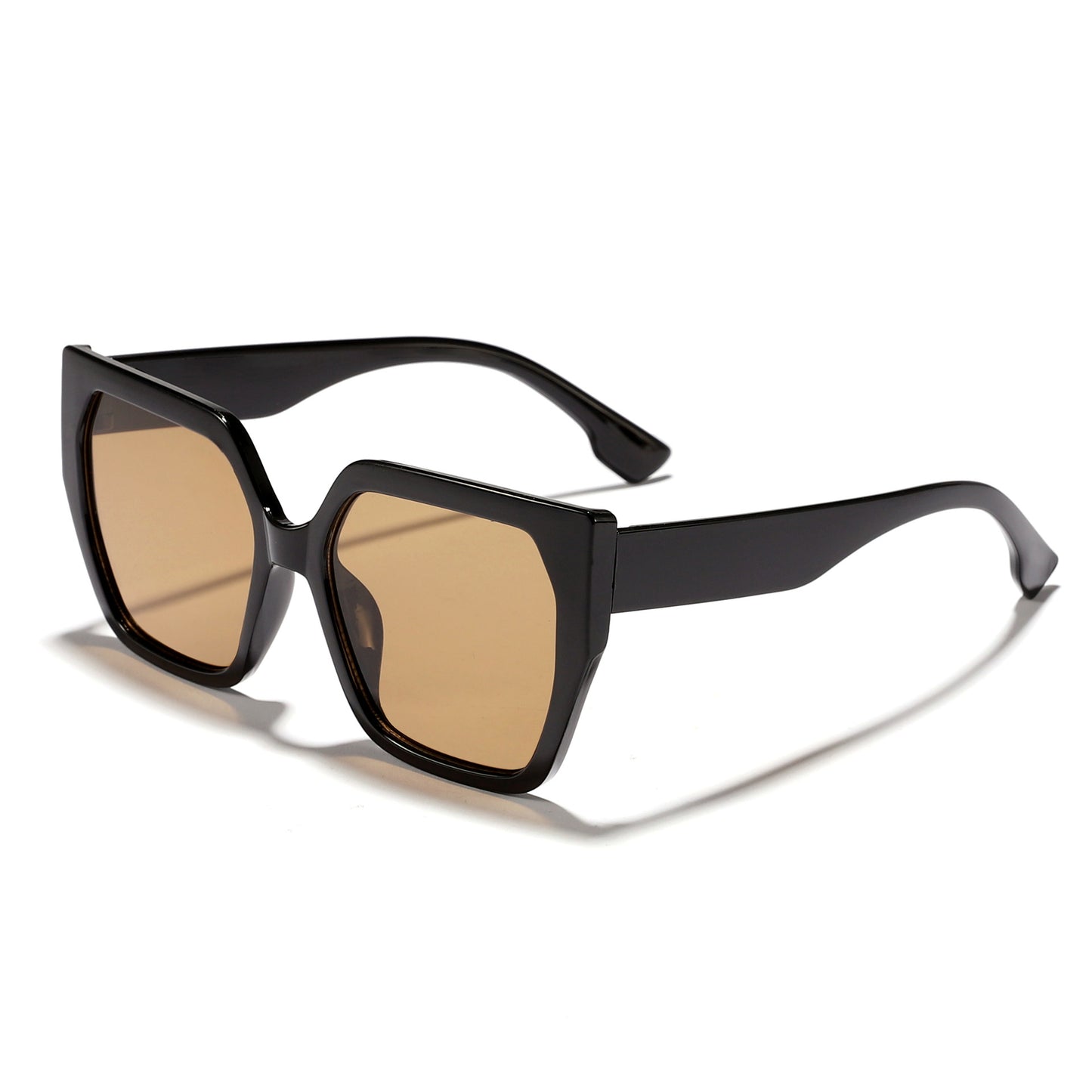 Damen oversized quadratische Sonnenbrille mit herausragendem Komfort und modischem Design Karnz