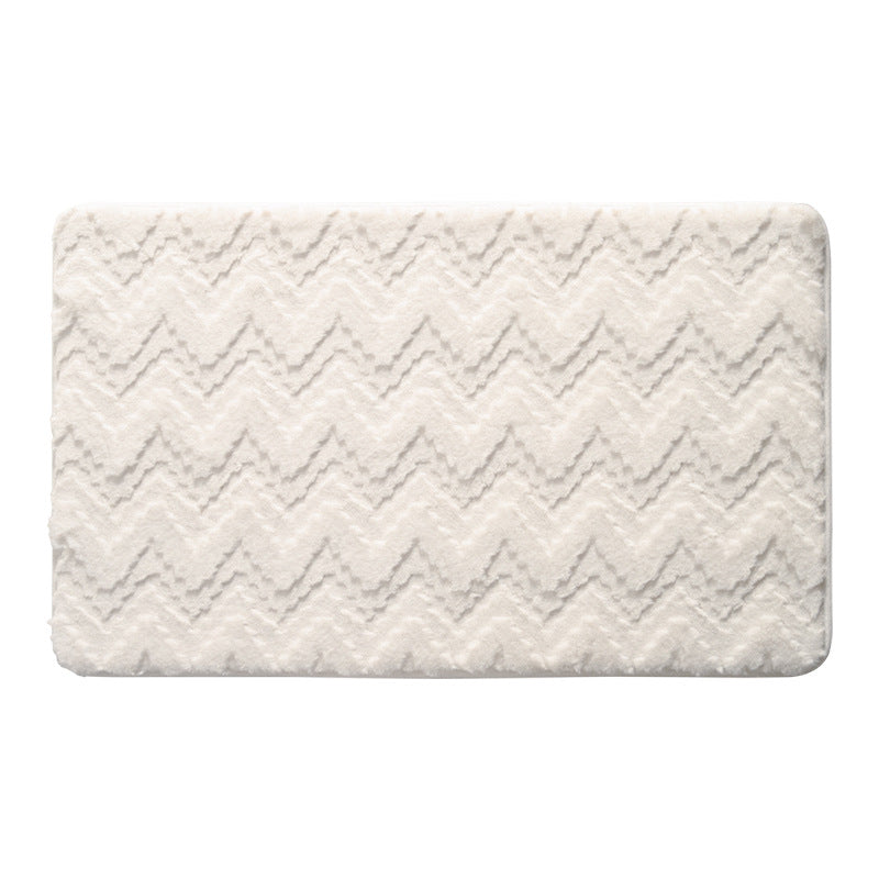 Chevron-Muster Memory Foam Badewannenmatte Karnz