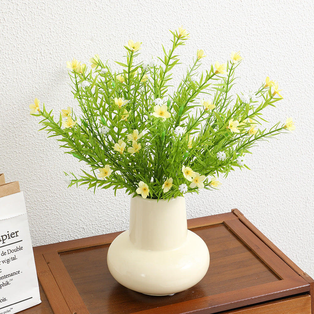 Künstlicher Blumenstängel mit feinen Blüten Karnz