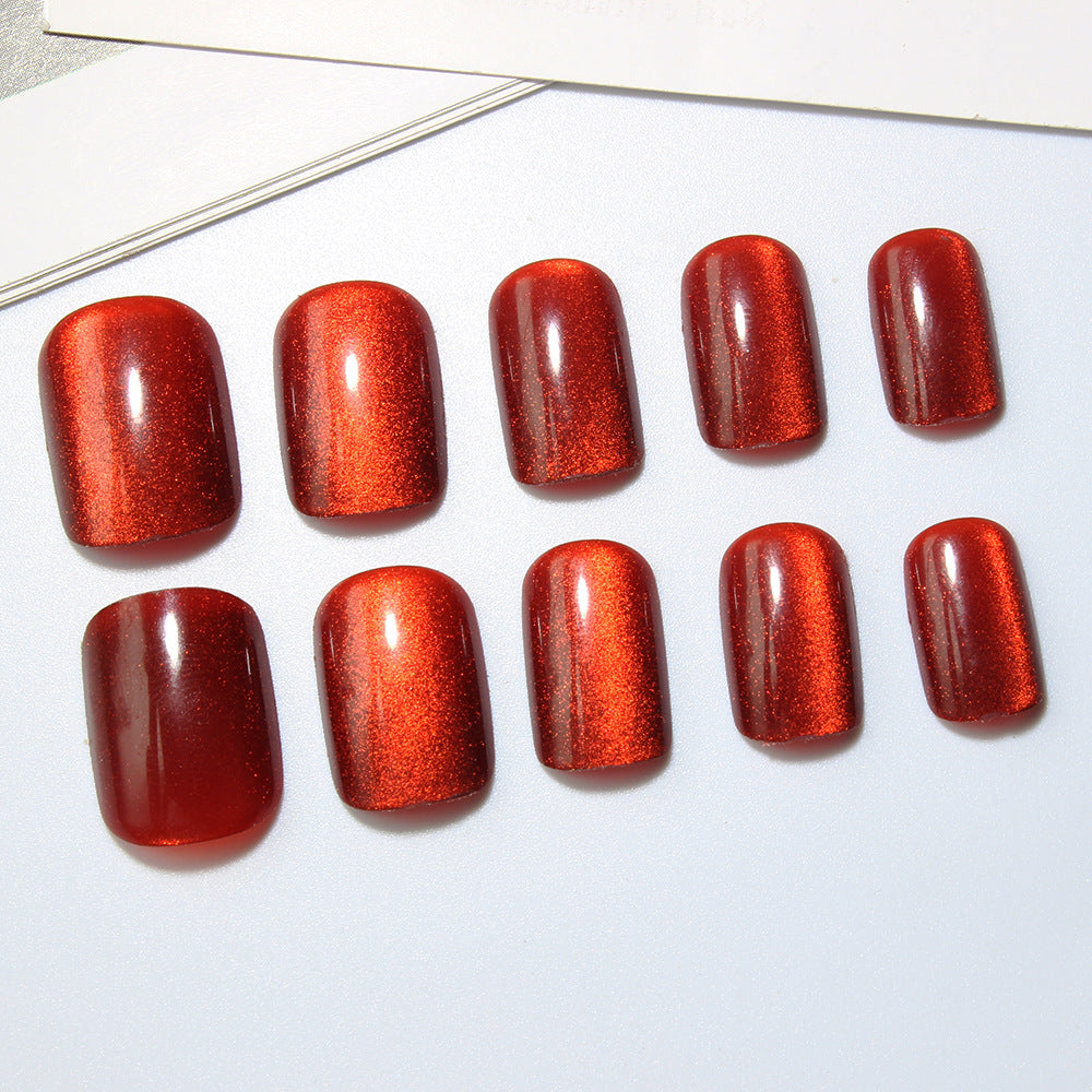 Strahlendes Glitter Gel Nageldesign Karnz