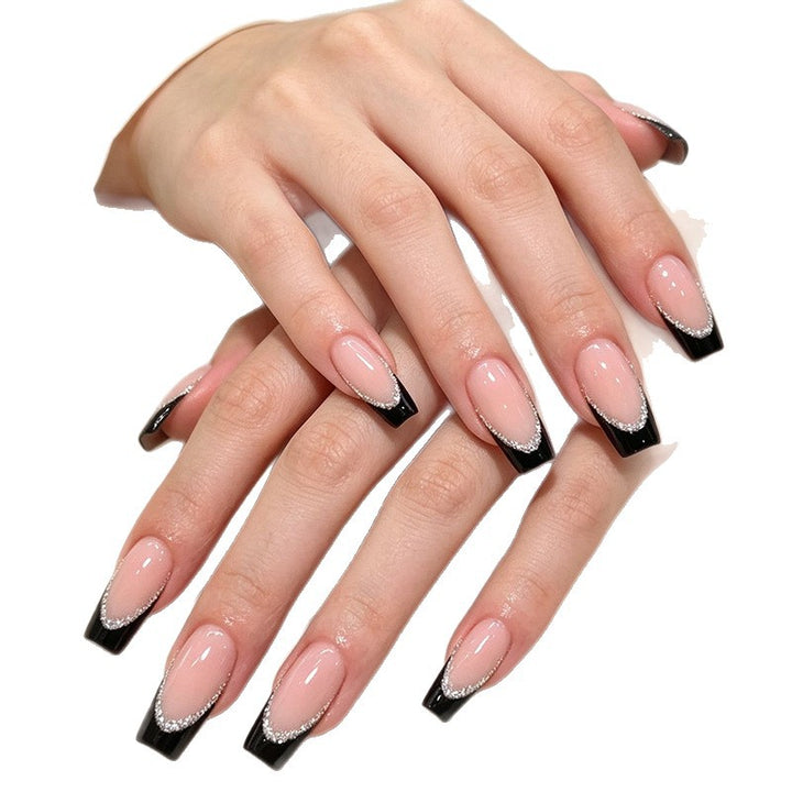 Erweiterte Acryl Französische Spitze Nagelverstärkungen Karnz