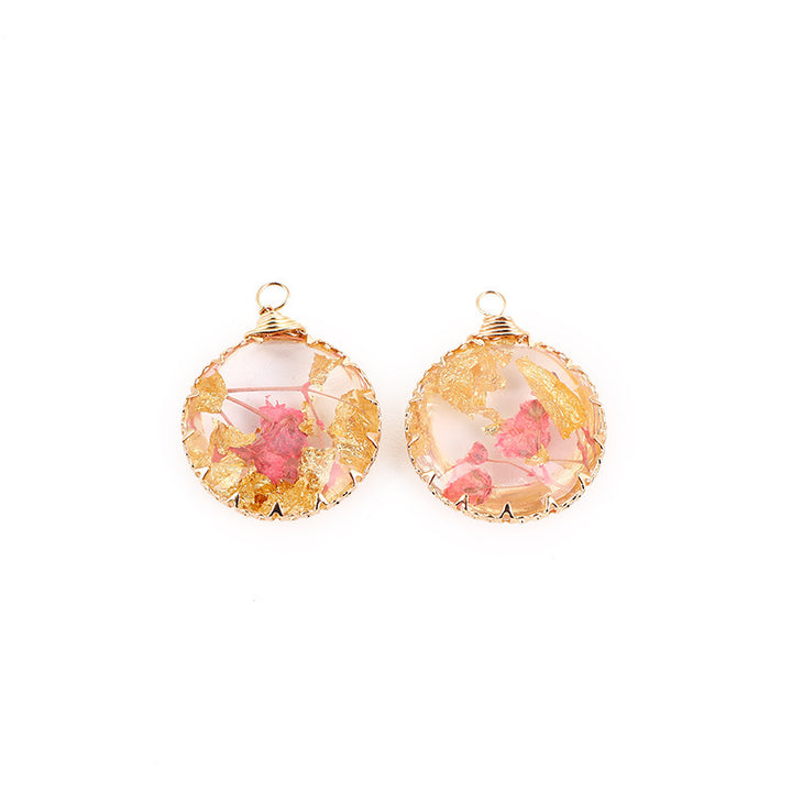 Floral Drop Ohrringe Karnz
