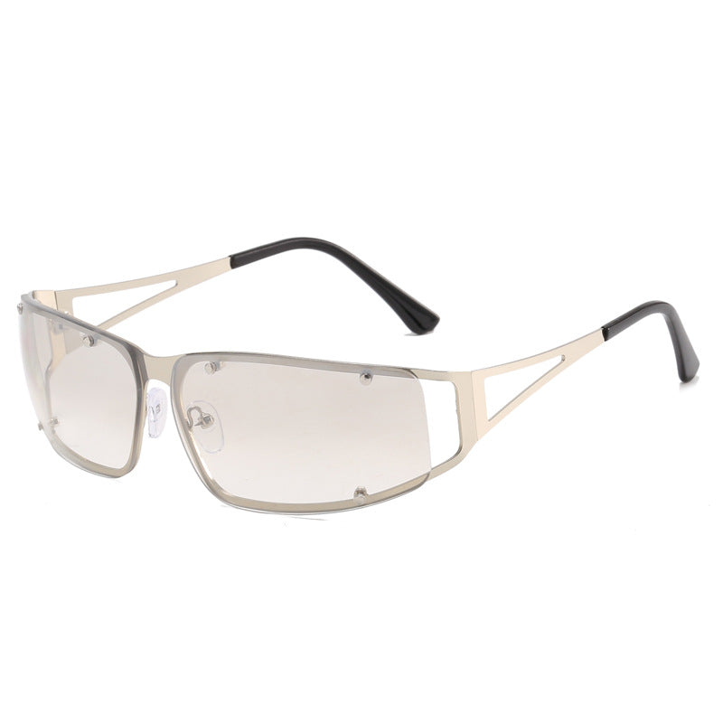Damen sportliche Sonnenbrille mit trendigem Design und polarisierten Gläsern Karnz