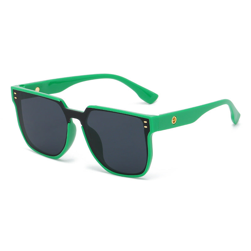 Damen Modische Oversized-Sonnenbrille mit markantem Design Karnz