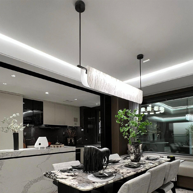 Moderne elegante lineare Pendelleuchte