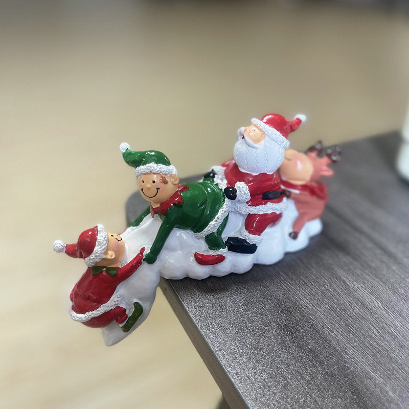Weihnachtsmann-Dekorationsfigur Karnz