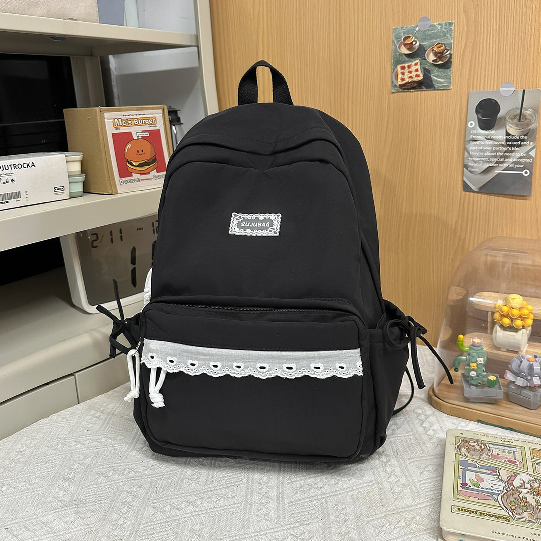 Stylischer kompakter Mini-Rucksack mit niedlichen Akzenten Karnz