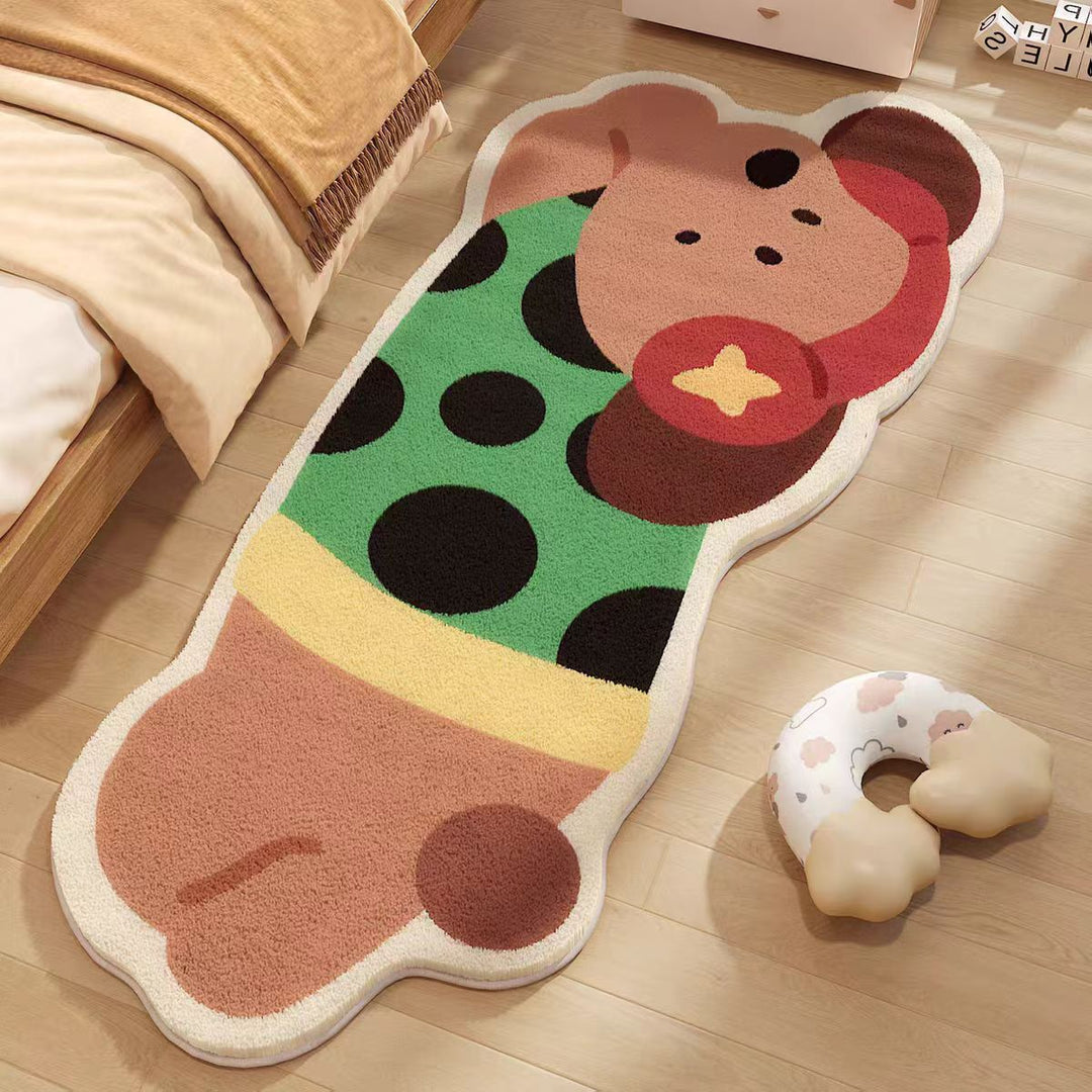 Cartoon Panda Charakter Teppich