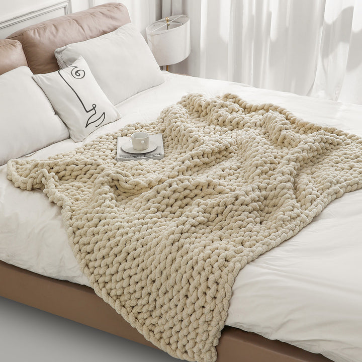 Chunky Strickdecke