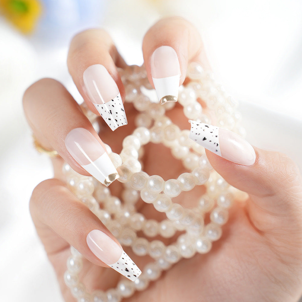 French Tip Dekorative Nagel-Set Karnz