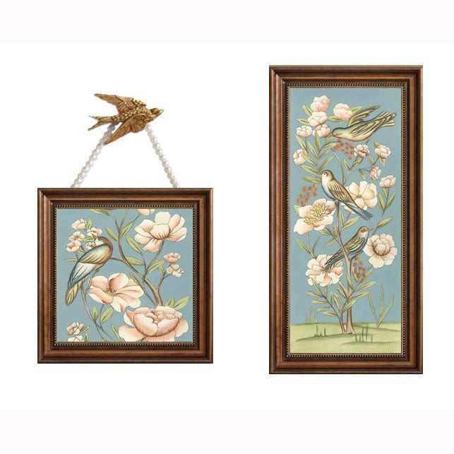 Vintage Blumen Wanddekoration Kollektion