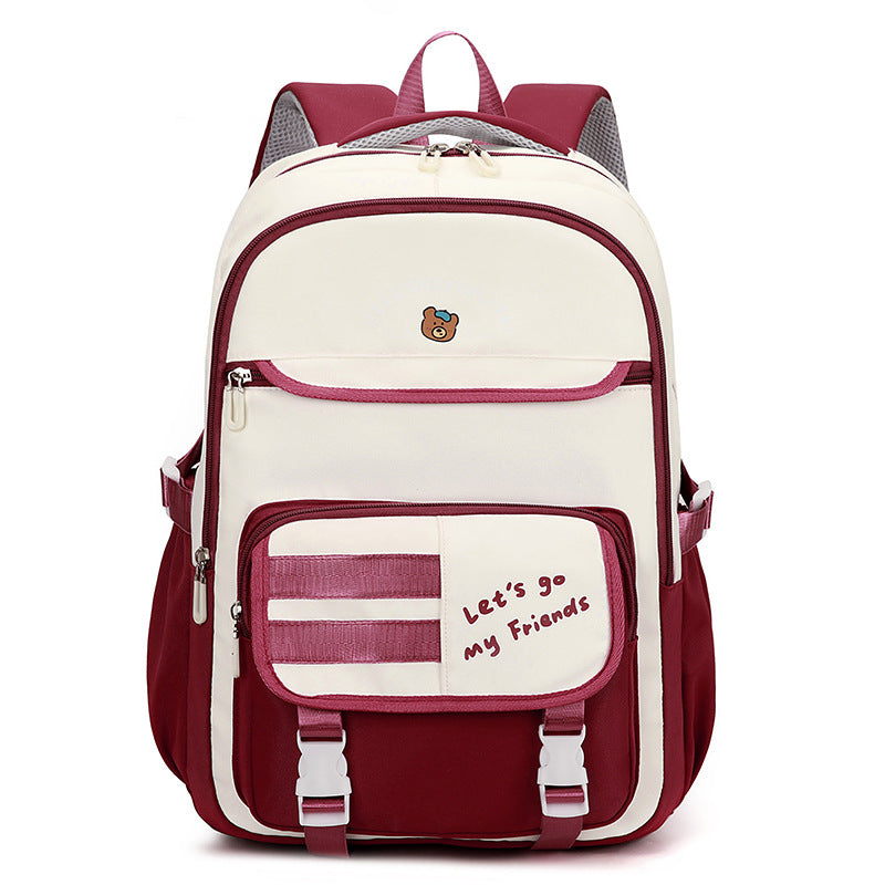 Trendiger Grafikdruck-Rucksack
