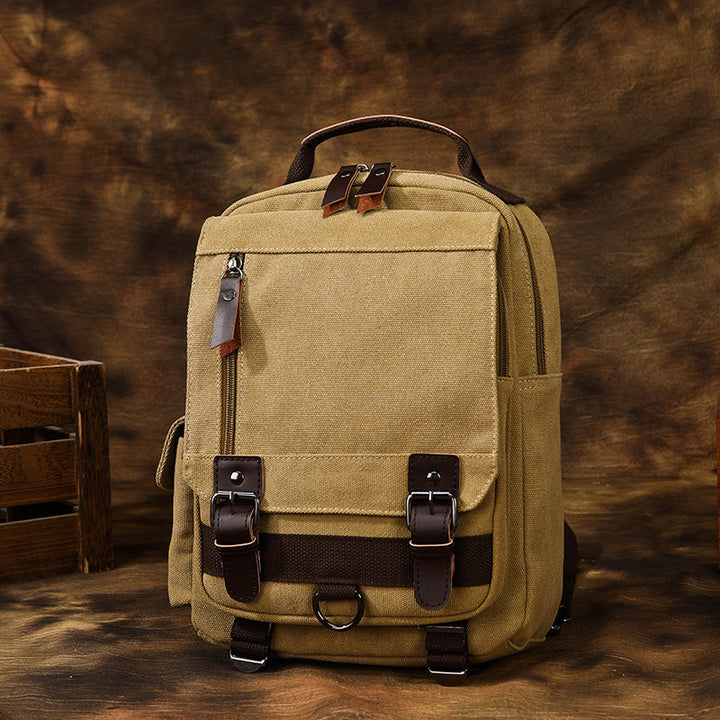 Vielseitige Canvas Messenger Bag Karnz