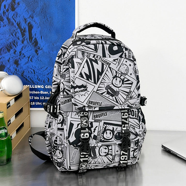 Urban Graphic Print Rucksack Karnz