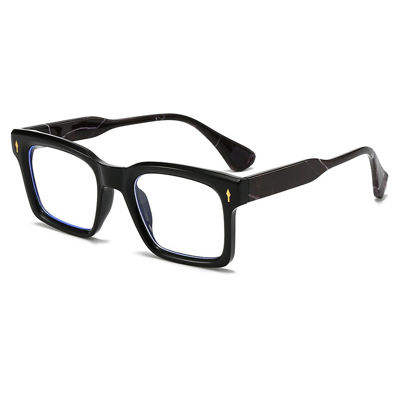 Damen Rechteckige Sonnenbrille im eleganten Schildpatt-Design Karnz