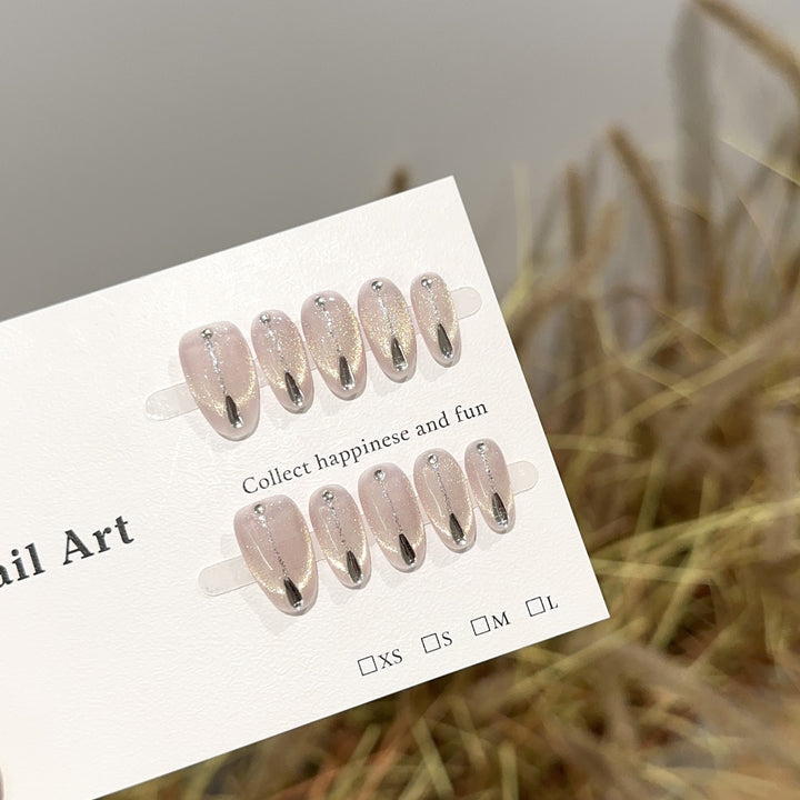 Elegante Press-On Nagelkunst Kollektion
