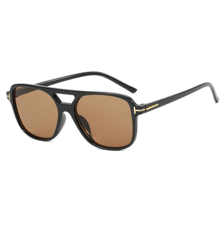 Damen Designer-Sonnenbrille mit markantem Geometrie-Design Karnz