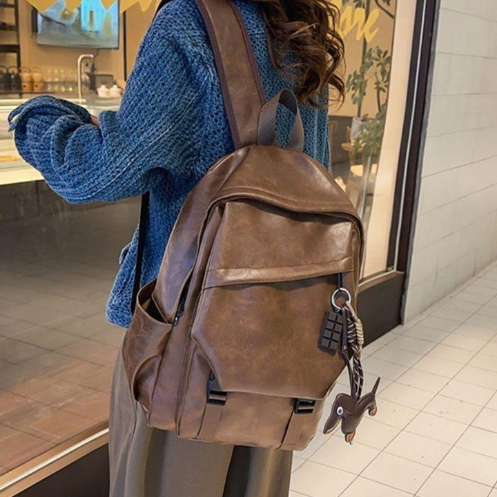 Minimalistischer Leder-Rucksack Karnz