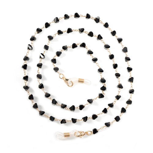 Chic Schmuckstein-Stil Brillen Kette Karnz