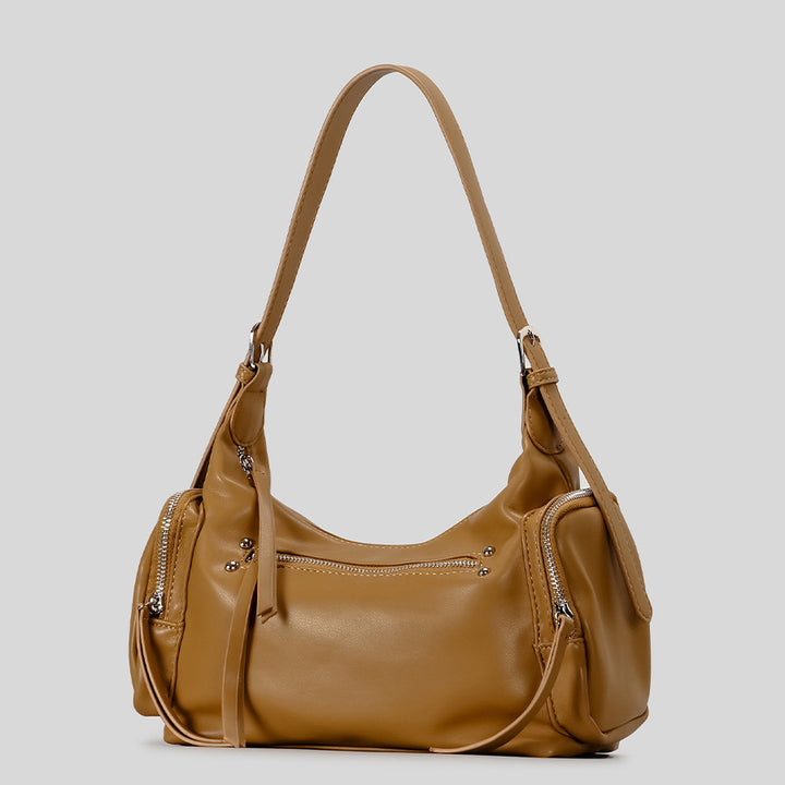 Mehrfächige lässige Hobo-Tasche