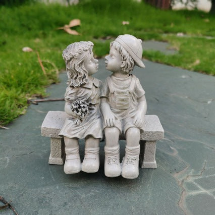 Dekorative Freundschaftsfigur Karnz