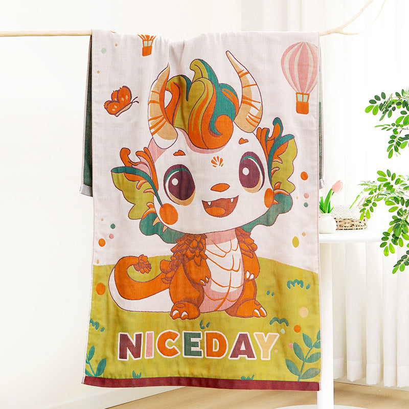 Unisex Kuscheldecke mit niedlichem Bärenmotiv Karnz