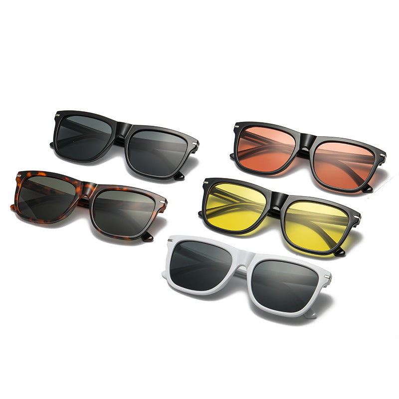 Damen stilvolle quadratische Sonnenbrille mit hochwertigem Rahmen und UV-Schutz Karnz