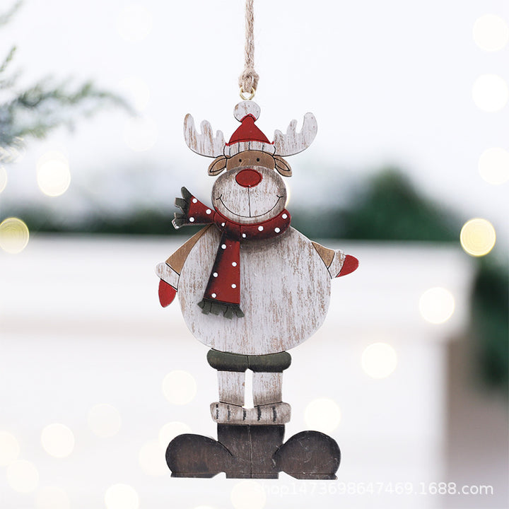 Holz Rentier Ornament