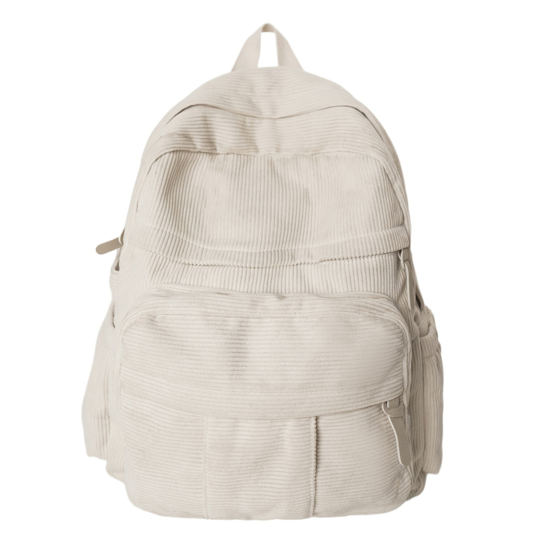 Texturierter Mehrfach-Taschen-Rucksack Karnz