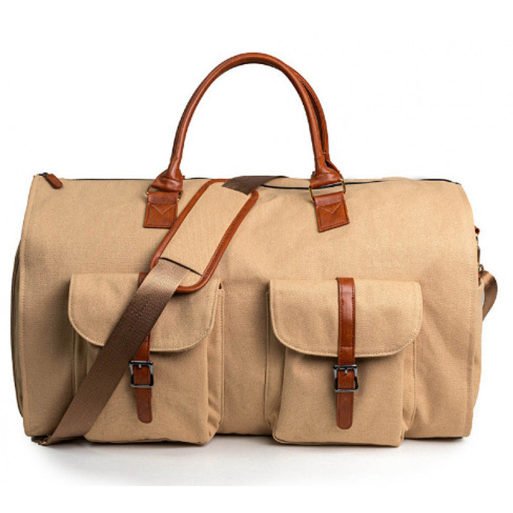 Elegante Reisetasche mit Zusätzlichen Außentaschen Karnz