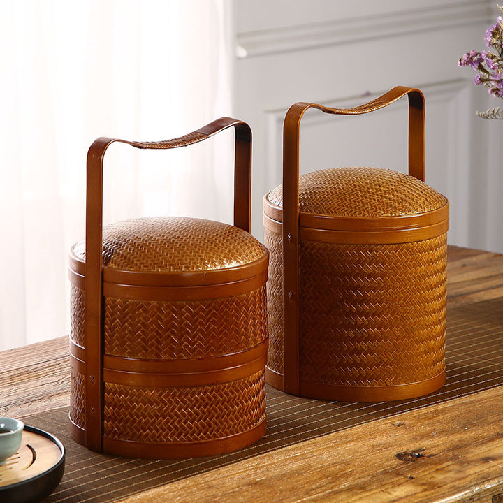Damen Vintage Aufbewahrungskorb Karnz
