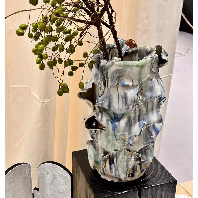Skulpturale Dekorative Vase