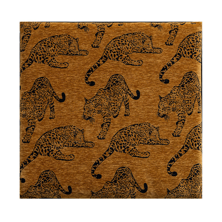 Dekoratives Kissen mit Leopardenmuster