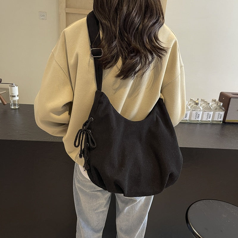 Lässige Schlappe Hobo Tasche