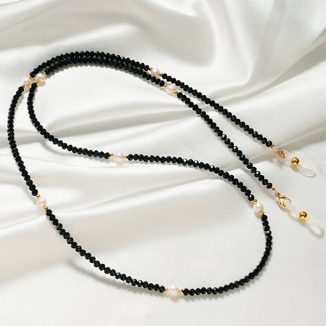 Elegante Perlbrillekette Karnz