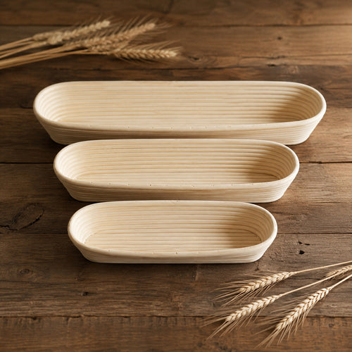 Artisan Crafting Rattan Körbe Karnz