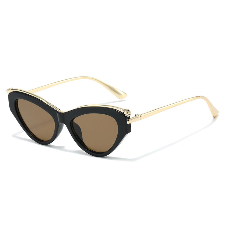 Glamouröse Cat-Eye-Sonnenbrillen mit verlaufenden Gläsern Karnz
