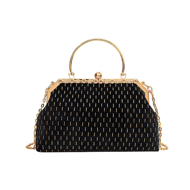 Vintage Glamour Kettenhandtasche