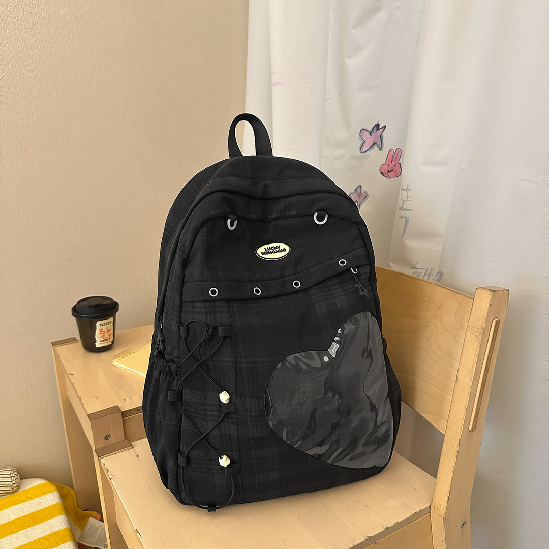 Herz-Applikation Freizeit Rucksack Karnz