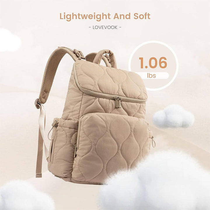 Quilt-Rucksack mit Zusätzlichem Organizer Karnz