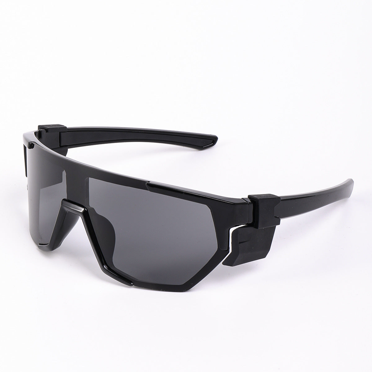 Damen Sportsonnenbrille im modernen futuristischen Design mit polarisierenden Gläsern Karnz