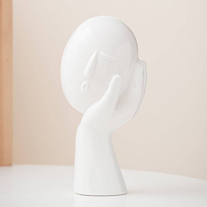 Menschlicher Körper Keramikvase Ornament