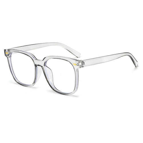 Oversized Transparente Rahmenbrille